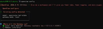 OpenClaw 配置